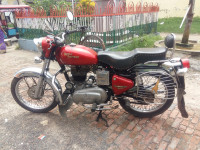 Red Royal Enfield Classic