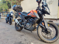 Orange KTM 390 Adventure
