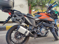 Orange KTM 390 Adventure