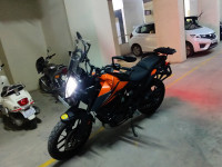 Orange KTM 390 Adventure