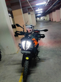 Orange KTM 390 Adventure