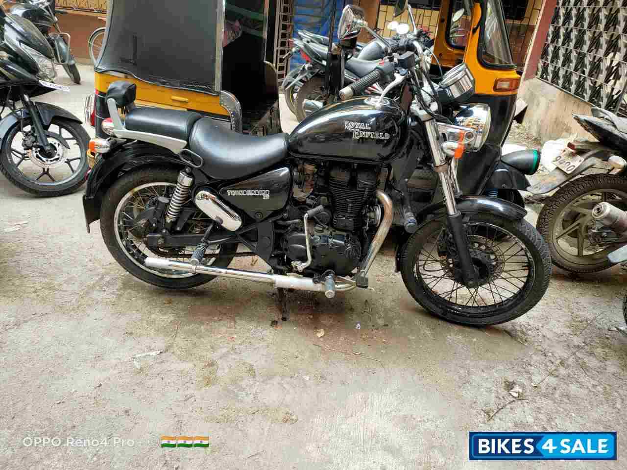 Flicker Black Royal Enfield Thunderbird 350