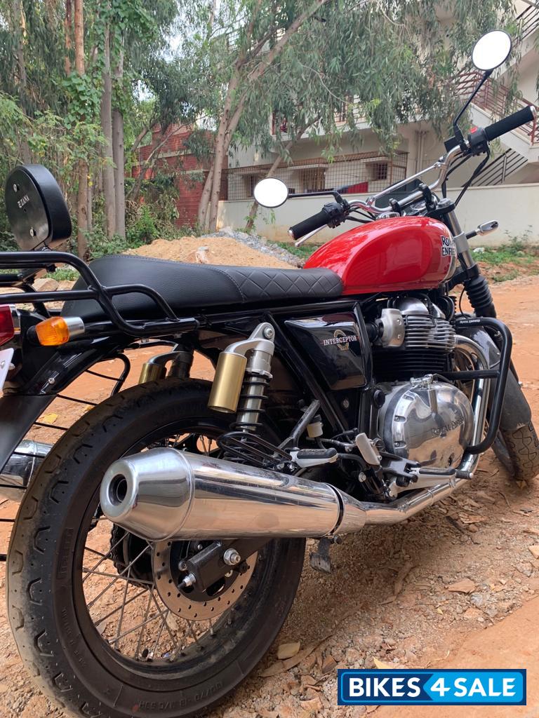 Ravish Red Royal Enfield Interceptor 650 Twin