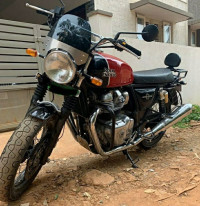 Ravish Red Royal Enfield Interceptor 650 Twin
