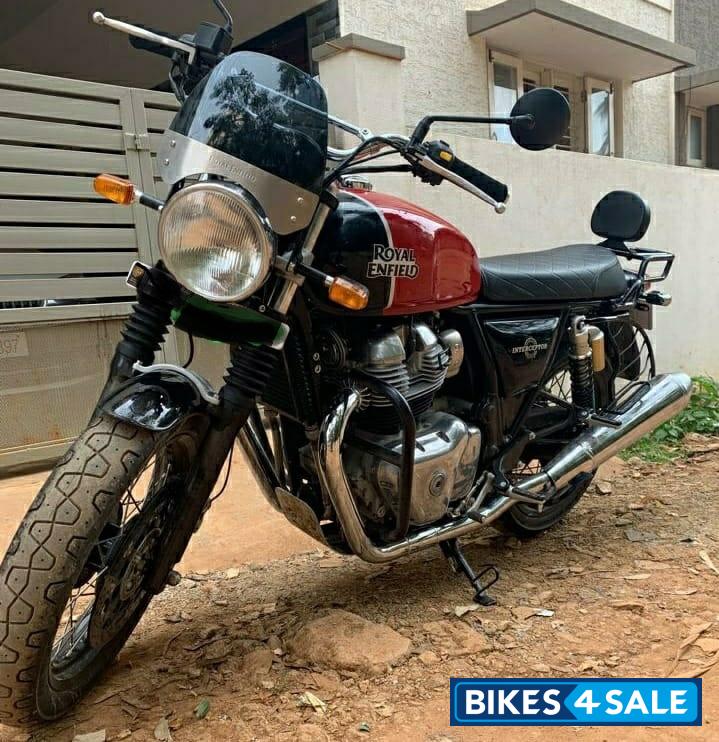 Ravish Red Royal Enfield Interceptor 650 Twin