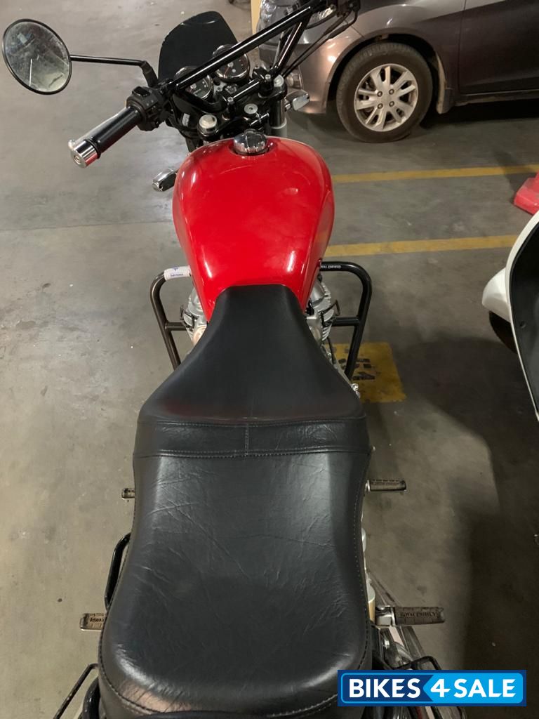 Ravish Red Royal Enfield Interceptor 650 Twin