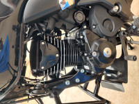 Black Honda Unicorn 160 BS6