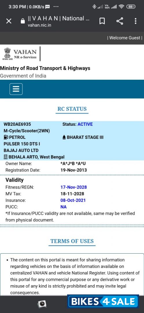 Bajaj Pulsar 150 DTSi
