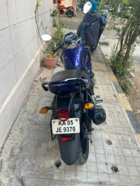 Blue Yamaha FZ16