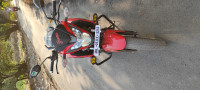 Red Honda CB Hornet 160R