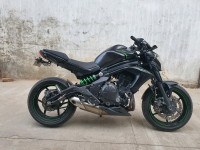 Grey Kawasaki ER-6n
