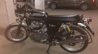 Silver Royal Enfield Interceptor 650 Twin