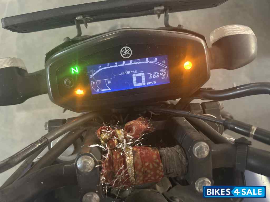 Mat Dark Purplish Bl Yamaha FZ-S FI V3