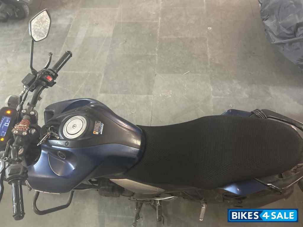 Mat Dark Purplish Bl Yamaha FZ-S FI V3