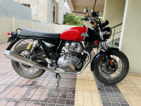 Ravishing Red Royal Enfield Interceptor 650 Twin