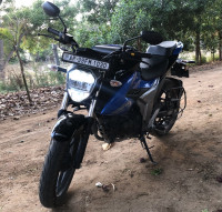 Blue Suzuki Gixxer BS6