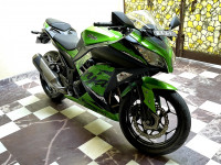 Lime Green Kawasaki Ninja 300R