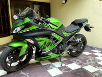 Lime Green Kawasaki Ninja 300R