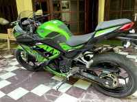 Lime Green Kawasaki Ninja 300R