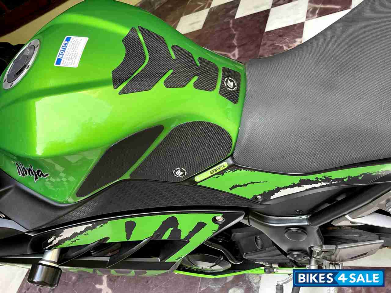 Lime Green Kawasaki Ninja 300R