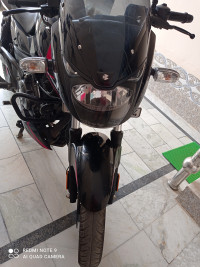 Red Black Bajaj Pulsar 150 Twin Disc BS6