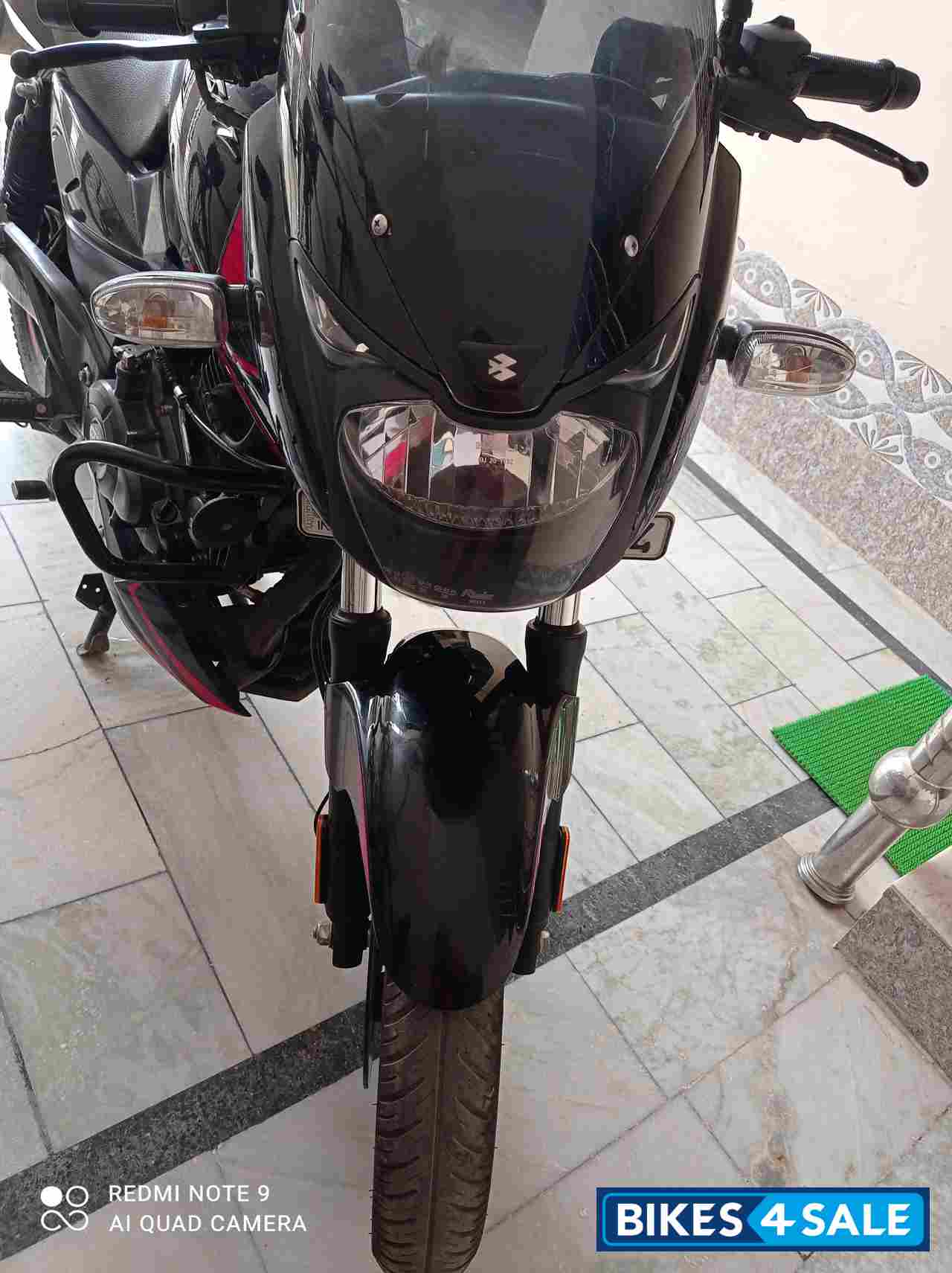 Red Black Bajaj Pulsar 150 Twin Disc BS6