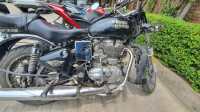 Black Royal Enfield Bullet Electra Twinspark