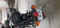 Pure Black Royal Enfield Classic 350 Single Channel BS6