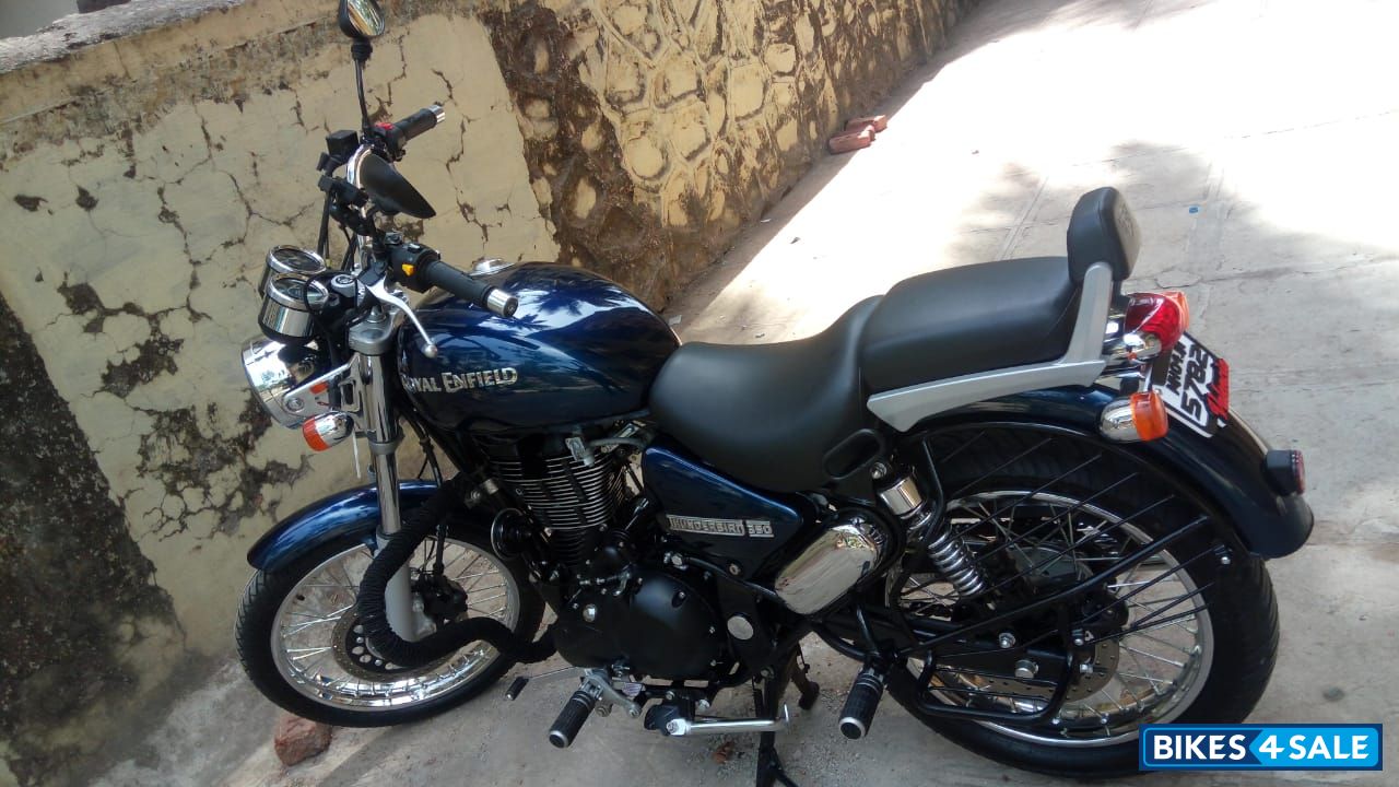 Marine Blue Royal Enfield Thunderbird 350