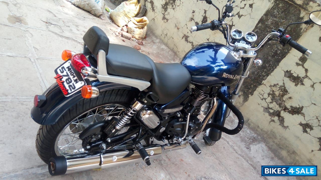 Marine Blue Royal Enfield Thunderbird 350