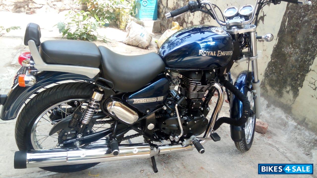 Marine Blue Royal Enfield Thunderbird 350