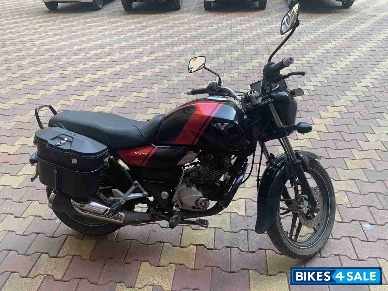 Blank And Red Bajaj V15