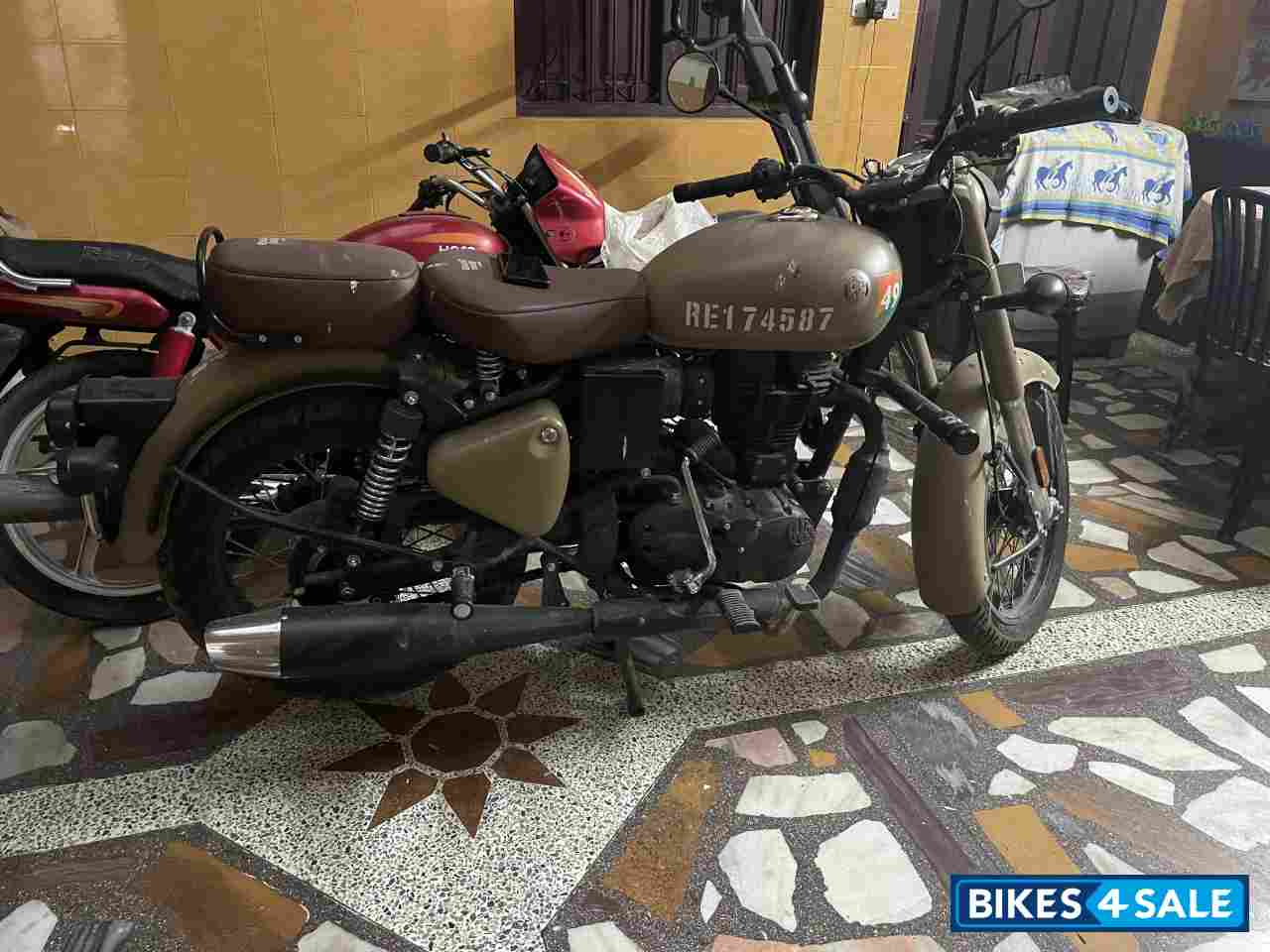 Desert Storm Rider Royal Enfield Classic 350 Dual Channel BS6