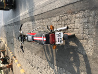 Black Red Yamaha RX 135