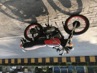 Black Red Yamaha RX 135