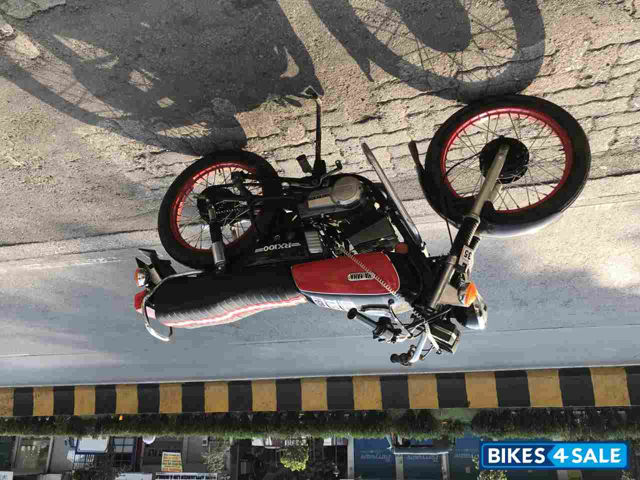 Black Red Yamaha RX 135