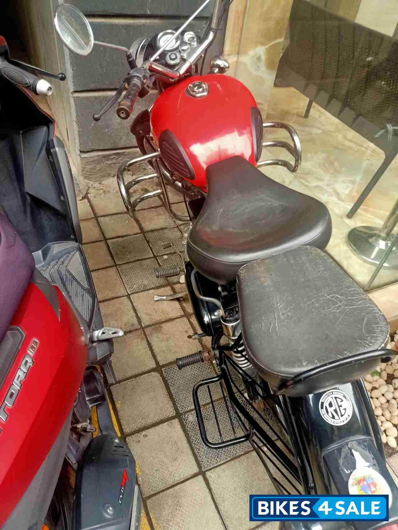 Red Royal Enfield Classic 350