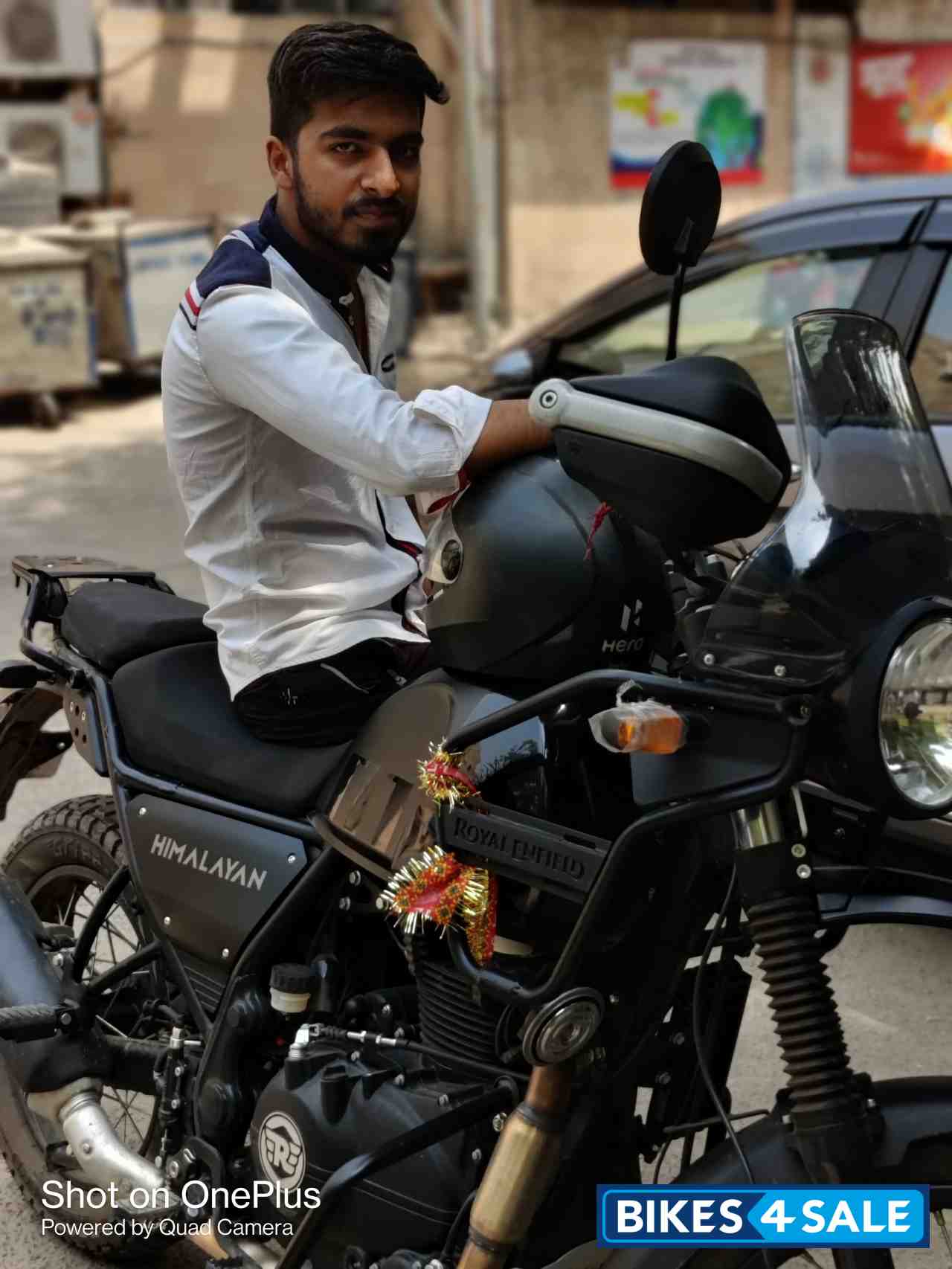 Granite Black Royal Enfield Himalayan BS VI