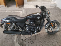 Matte Black Harley Davidson Street 750