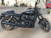 Matte Black Harley Davidson Street 750