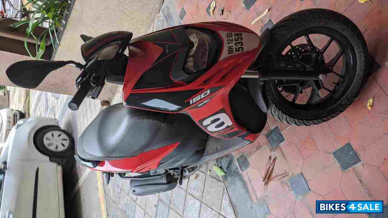 Red & Black Aprilia SR 150