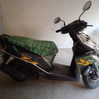 Green Yamaha Cygnus Ray ZR