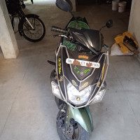 Green Yamaha Cygnus Ray ZR