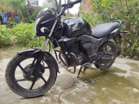 Black Honda CB Trigger