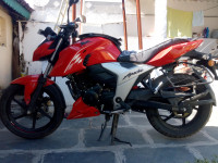 Red TVS Apache RTR 160 4V BS6