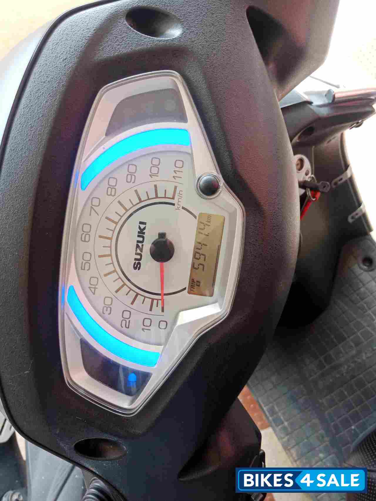 Metallic Matt Black Suzuki Access 125 Special Edition BS6