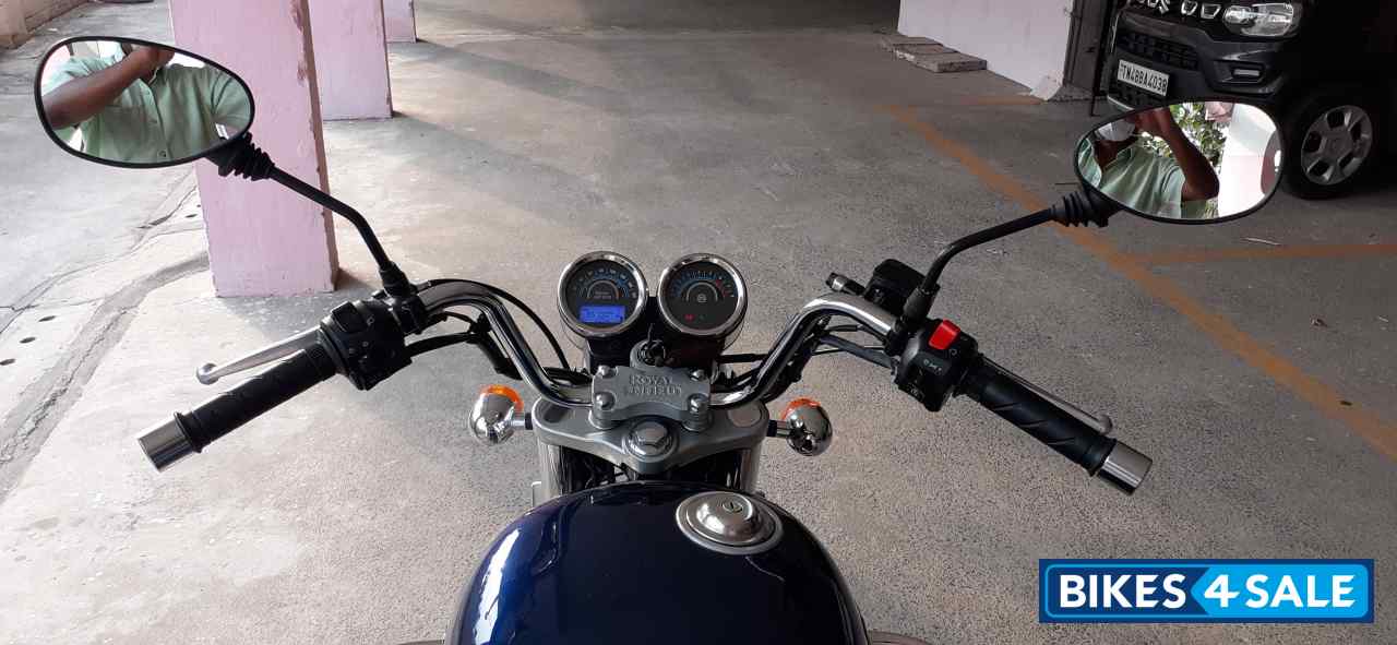 Marine Blue Royal Enfield Thunderbird 350