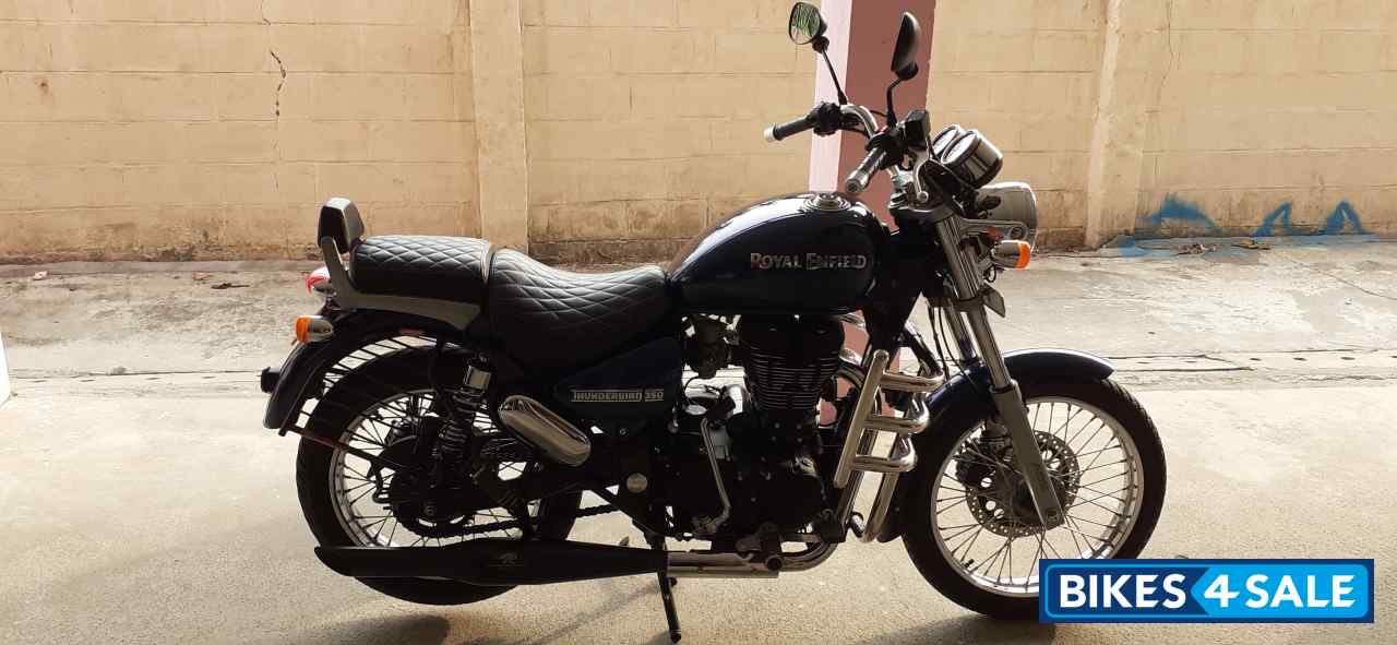 Marine Blue Royal Enfield Thunderbird 350