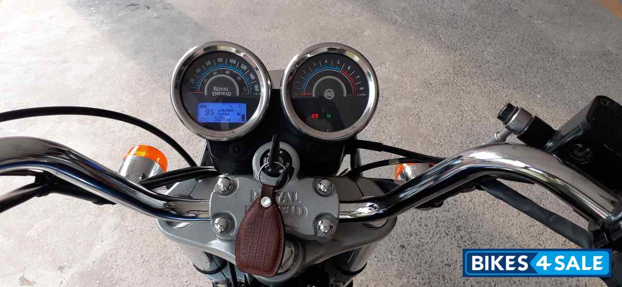 Marine Blue Royal Enfield Thunderbird 350