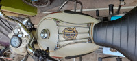 Cream With Golden Lining Royal Enfield Bullet 350